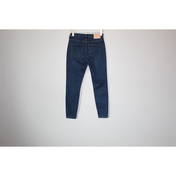 ✨2/$20 Everlane Mid Rise Skinny Ankle Jeans Blue Dark Wash Jean Size 26 H14249 - Picture 11 of 16
